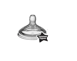 Smoczek Szybki  Na Butelkę Tommee Tippee 6M+ - Smoczki do butelek - miniaturka - grafika 1