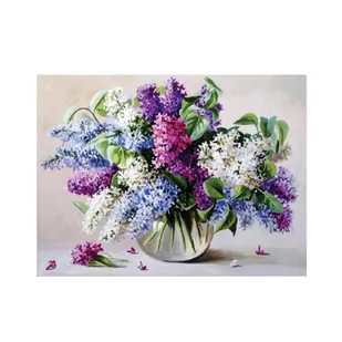 Diamond painting haft diamentowy  - dziki bez - Zabawki kreatywne - miniaturka - grafika 1