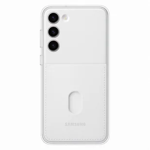 Etui pokrowiec z wymiennymi pleckami Samsung Galaxy S23+ Frame Cover białe SAMSUNG - Etui i futerały do telefonów - miniaturka - grafika 1
