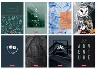 Zeszyty szkolne - Brulion A596k kratka mix (5szt) Herlitz - zeszyt - miniaturka - grafika 1