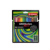 Kredki, ołówki, pastele i pisaki - Stabilo, Kredki drewniane Greencolors ARTY - miniaturka - grafika 1