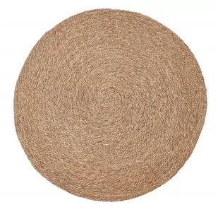 OKRĄGŁA MATA Z TRAWY MORSKIEJ PEŁNA 120 cm - Dywany - miniaturka - grafika 1
