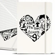 Notesy i bloczki - Notes Notatnik Bujo A5 Biały MAGICZNE Modne Wzory - miniaturka - grafika 1