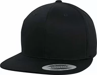 Czapki męskie - Flexfit FlexFit Organic Cotton Snapback Cap, czarny, jeden rozmiar 6089OC - miniaturka - grafika 1