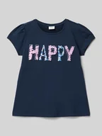Koszulki dla dziewczynek - T-shirt o kroju regular fit z czystej bawełny - miniaturka - grafika 1