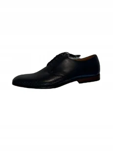 Półbuty męskie Steve Madden Edgley Navy Lea 45 - Półbuty męskie - miniaturka - grafika 1