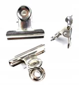 Akcesoria do paznokci - Klipsy metalowe / zaciskarka do tunelu / 5 sztuk - miniaturka - grafika 1