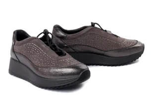 IMAC 657620 51287/018 gun-metal gray, półbuty damskie - Półbuty damskie - miniaturka - grafika 1