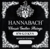 Struny gitarowe  - Hannabach Klassik gitary gitary G/3 Nylon owinięta G3 KVS - miniaturka - grafika 1