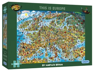 Puzzle 1000 Europa - Puzzle - miniaturka - grafika 1