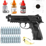 Wiatrówki pistolety - Pistolet Wiatrówka Na Co2 Bardzo Mocny-duży Zestaw - miniaturka - grafika 1