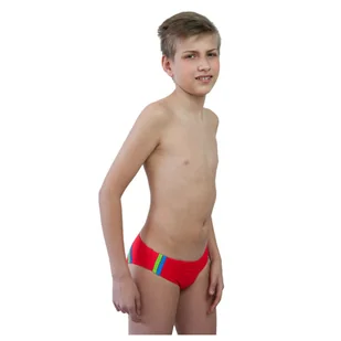 Kąpielówki chłopięce czerwone 146 - Moda i Uroda OUTLET - miniaturka - grafika 1
