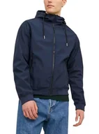 Kurtki męskie - Bestseller A/S Męska kurtka JJEBASIC Softshell Hood NOOS, Navy Blazer, S, granatowy blezer - miniaturka - grafika 1