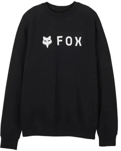 bluza męska FOX ABSOLUTE FLEECE CREW Black - Bluzy męskie - miniaturka - grafika 1