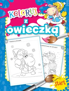 Olesiejuk Sp. z o.o. Koloruj z owieczką - Praca zbiorowa - Książki edukacyjne - miniaturka - grafika 2