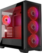 Obudowy komputerowe - Obudowa Modecom Volcano Expanse S APEX ARGB MIDI ATX bez zasilacza Czarna - miniaturka - grafika 1