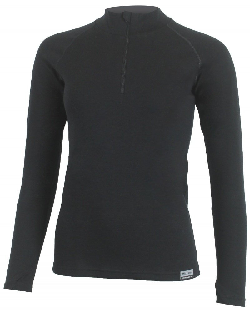 Lognsleeve damski z wełny Merino Lasting LAURA-S