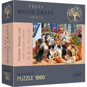 Puzzle - Trefl Puzzle drewniane 1000 Psia przyjaźń - miniaturka - grafika 1