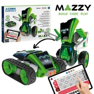 Zabawki zdalnie sterowane - Xtrem Bots - Zdalnie sterowany pojazd Robot Mazzy do nauki programowania - miniaturka - grafika 1