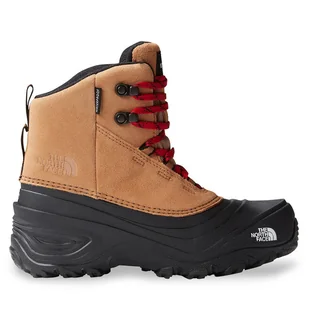 Śniegowce The North Face Y Chilkat V Lace WpNF0A7W5YKOM1 Brązowy - Buty dla chłopców - miniaturka - grafika 1