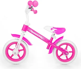 Rowerek Biegowy Dragon Pink - Rowerki biegowe - miniaturka - grafika 2