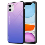 Etui i futerały do telefonów - Pokrowiec Do Apple iPhone 11 Etui w RÓŻOWO - NIEBIESKI TPU Obudowa Case Cover Plecki Ochronny Cadorabo - miniaturka - grafika 1