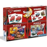 Puzzle - Clementoni SuperKit Cars 3 Puzzle 2x30 + Memo + Domino - miniaturka - grafika 1