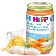 Dania dla dzieci - HiPP, makaron z mintajem i warzywami w sosie śmietanowym, 250 g - miniaturka - grafika 1