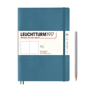 Notatnik Leuchtturm1917 Composition B5, Gładki, Stone Blue - Notesy i bloczki - miniaturka - grafika 1