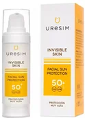 Balsamy i kremy do opalania - Krem przeciwsłoneczny Uresim Invisible Skin Facial SPF50+ 30 ml (8437001807017) - miniaturka - grafika 1