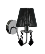 Lampy ścienne - Light Prestige Mona kinkiet 1-punktowy LP-5005/1W Czarny - miniaturka - grafika 1