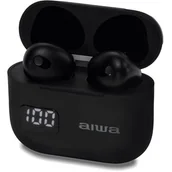 Słuchawki - AIWA EBTW-100 TWS Czarny - miniaturka - grafika 1