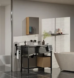 Słupek łazienkowy Pola 1DL ARTISAN - Szafki łazienkowe - miniaturka - grafika 5