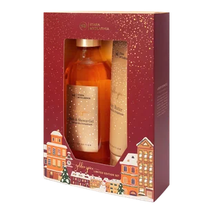 Stara Mydlarnia Zestaw Jolly Apple: Żel do kąpieli 250 ml + masło do ciała - Zestawy kosmetyków damskich - miniaturka - grafika 1