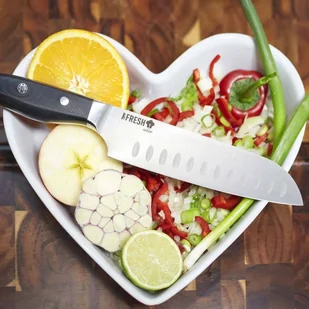 Nóż Dellinger SAMURAI (German) Santoku 180 mm [K-HG7] - Noże kuchenne - miniaturka - grafika 9