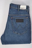 Spodnie męskie - JEANSY WRANGLER TEXAS SLIM 822 BRUISED BLUE - miniaturka - grafika 1