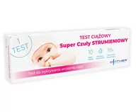 Testy ciążowe i diagnostyczne - Test Ciążowy Super Czuły Strumieniowy - miniaturka - grafika 1