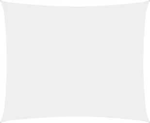 vidaXL VidaXL Prostokątny żagiel ogrodowy z tkaniny Oxford, 4x6 m, biały - Markizy - miniaturka - grafika 1