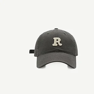Clotth Letnia, zakrzywione rondo, czapka z daszkiem, męska czapka z daszkiem, 280-Dark Grey, jeden rozmiar - Czapki damskie - miniaturka - grafika 1