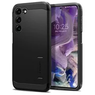 Etui i futerały do telefonów - Spigen Etui Tough Armor do Samsung Galaxy S23 Czarny - miniaturka - grafika 1