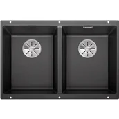 Zlewozmywaki - Blanco SUBLINE 350/350-U antracyt 523574 - miniaturka - grafika 1