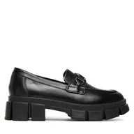 Buty dla dziewczynek - Loafersy Badura EO-CI12-9092-05 Czarny - miniaturka - grafika 1