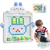 Tablice dla dzieci - Tablica Magnetyczna Dla Dzieci Montessori Magpad Królik Lumarko! - miniaturka - grafika 1