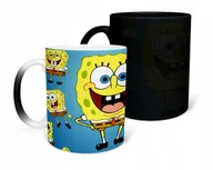 Kubki - KUBEK MAGICZNY Z NADRUKIEM- GĄBKA PATRYK GĄBKA RÓŻNE WZORY DO WYBORU+ IMIĘ - miniaturka - grafika 1