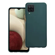 Etui i futerały do telefonów - OEM Futerał matt do samsung a12 ciemnozielony - miniaturka - grafika 1