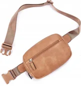 Nerki - Saszetka Damska Ze Sztucznej Skóry Torba Biodrowa Damska - miniaturka - grafika 1