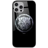 Etui i futerały do telefonów - ERT GROUP etui na telefon Huawei P30 Lite, case oryginalny i oficjalnie licencjonowany przez Marvel, wzór Black Panther 015, wykonany z hartowanego szkła, optymalnie dopasowany, etui ochronne - miniaturka - grafika 1
