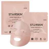 Maseczki do twarzy - Starskin Maseczki SILKMUD Pink French Clay Purifying Mud Sheet Mask 1 Stk 16.0 g - miniaturka - grafika 1