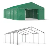 Altany ogrodowe - Namiot Magazynowy Letni 4x10x2 Zielony SUMMER MPE - miniaturka - grafika 1
