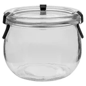 Pojemniki kuchenne - Słój do wekowania Pękaty brzuszek biały 500 ml Browin - miniaturka - grafika 1